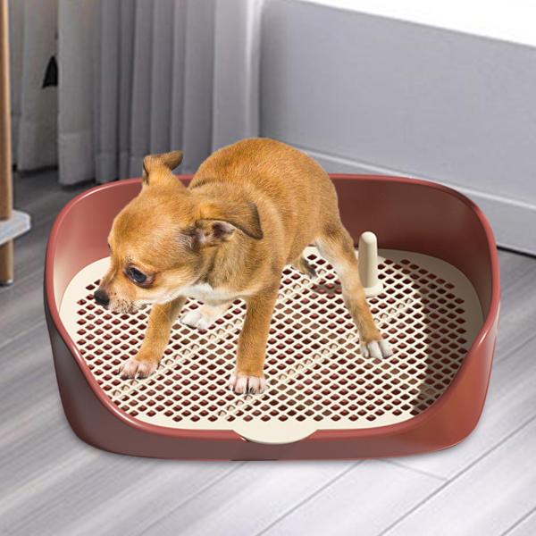 レッドS トイレのトイレ 犬用トイレトレイ トレーニング用室内用トイレトレイ
