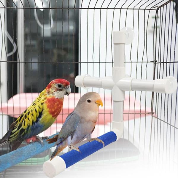 鳥オウムシャワー止まり木オウム壁バススタンド強力な吸引シャワー窓止まり木小型、中型、大型鳥用