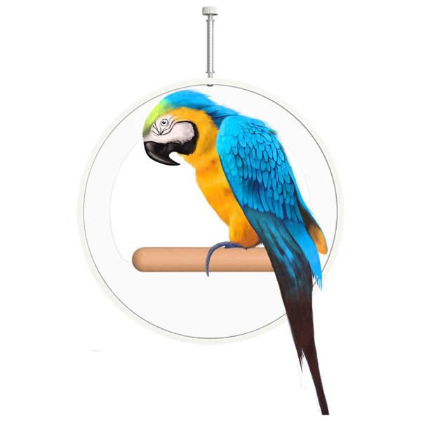 オウムスタンド ケージ  鳥  コニュア ハムスター ラブバード インコ 吊り下げ式止まり木