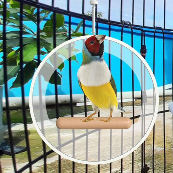 オウムスタンド ケージ  鳥  コニュア ハムスター ラブバード インコ 吊り下げ式止まり木