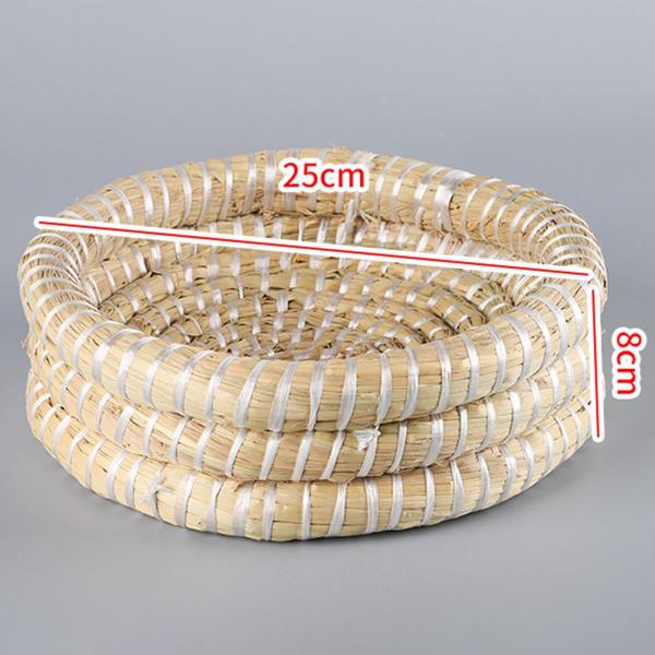 鳥の巣 繁殖巣 小動物用ベッドハウス フラットベース 孵化巣 鳩の巣 セキセイインコ用鳥かごアクセサリー