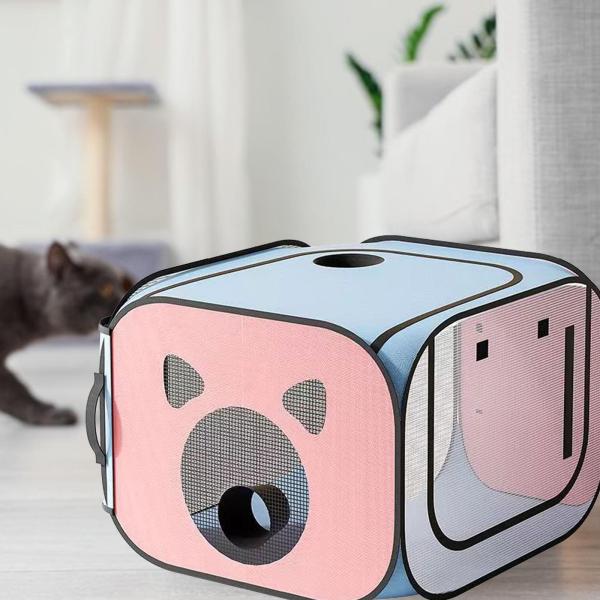 ペット乾燥ボックス 乾燥用クレート ケージ 旅行用キャリア プロ仕様のペット用品 猫と犬用のグルーミングハウス 猫用乾燥室