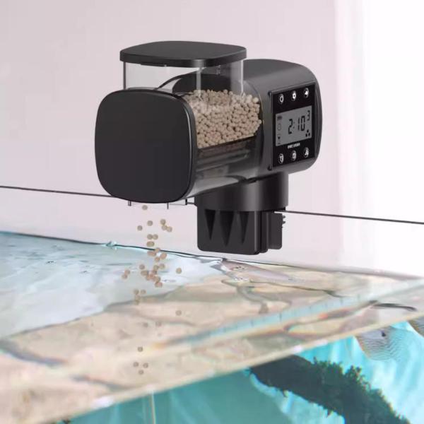 500ml 自動魚餌やり機 水槽用給餌器用自動魚給餌器