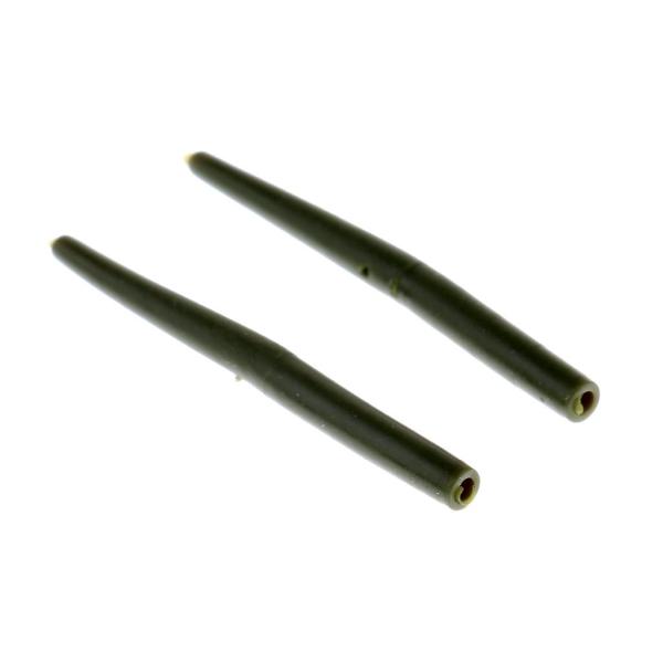 約30個入り 耐久性 鯉釣り   ヘア リグ コーン 反タングル スリーブ チューブ