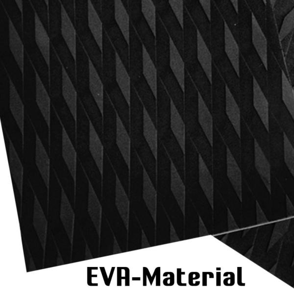 2ピース EVA トラクションパッド サーフ SUPsss デッキグリップ サーフボード カイトボード用 ブルー
