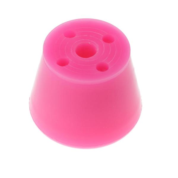 ローラースケートブレーキパッドアクセサリーユニバーサル安全停止部品ローラースケートブロック修正コンポーネント , ピンク, 45x35mm