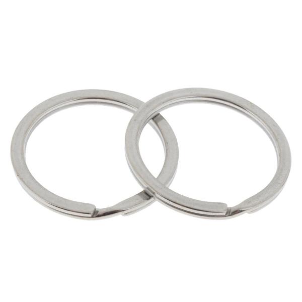 シルバー32mm ダイビングキーリング ウォータースポーツキャンプクライミングキーホルダー