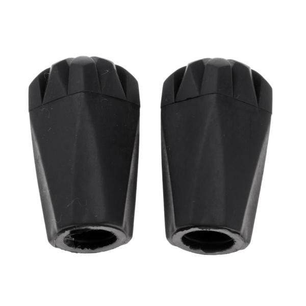 登山杖 トレッキングポール 杖先端カバー ウォーテッキ 杖先端キャップ 交換 滑り止め