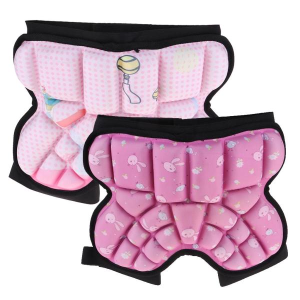 お尻パッド ヒップパッド 腰椎/お尻/尾骨/股間ー 調節可能 転倒軽減 全4色 ,