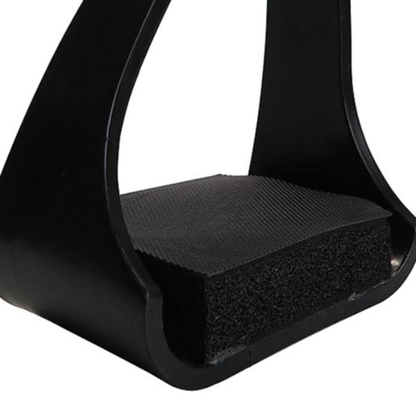 鋼鉄馬の鐙の乗馬の踏面の大人の傾斜した鐙は装備します