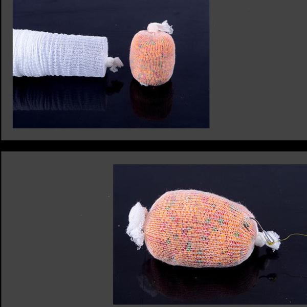 PVA 鯉釣りメッシュベイトネット ユニバーサル詰め替えストッキングベイトバッグ 25mm 5M