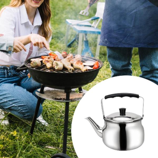 ホームレストランホテルの水ケトルティーメーカーにを注ぐステンレス鋼ポットガスストーブトップティーポット , 1.5L