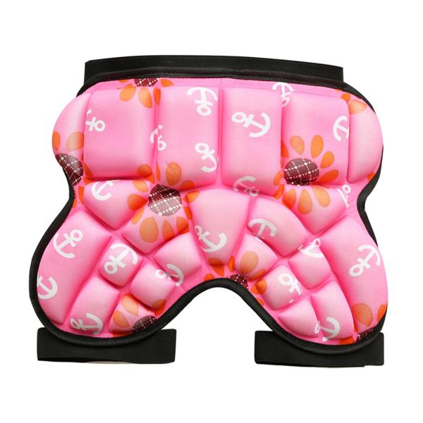 ピンク バットガードパッド 3Dパッド入りヒッププロテクションショーツ バットガードパッド