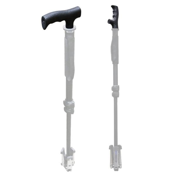 松葉杖用ステッキ杖ハンド グリップ トレッキング ポール ハンドル修理部品