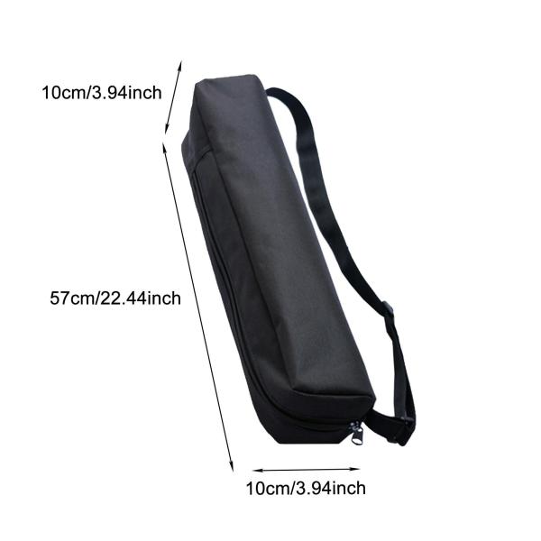 10×10×57cm 三脚キャリングケース ストラップ付きポータブル三脚キャリングケースバッグ
