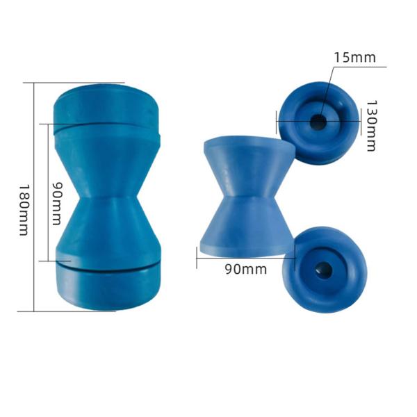 ボートトレーラー用キールローラー PU ポリウレタン マリン ボート トレーラー  ローラー ヨット ウインチ ホイール