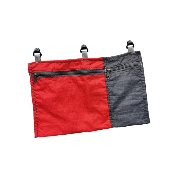 レッド ハンモックオーガナイザー ハンモックオーガナイザーバッグ ハンモック破片収納バッグ