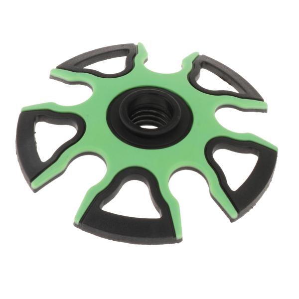 トレッキングポール スノーバスケット 9cm ハイキングスティック アクセサリー アウトドア クライミング用 グリーン