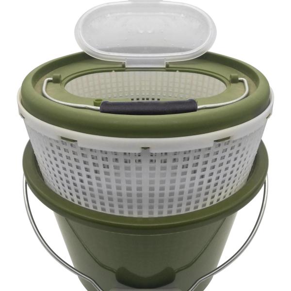 活魚バケツ通気性ツール釣りバケツキャンプ屋外釣り中