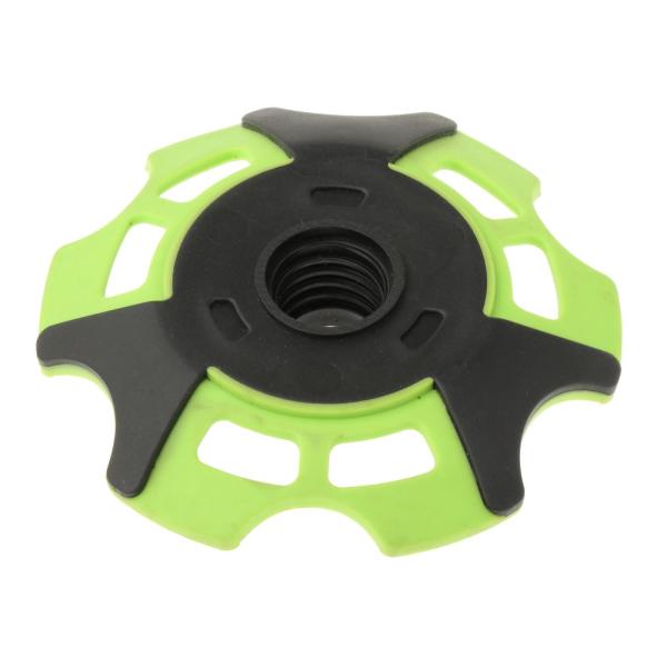 トレッキングポール スノーフレークバスケット ハイキングポール トレッキング アウトドア バックパッキング用 グリーン