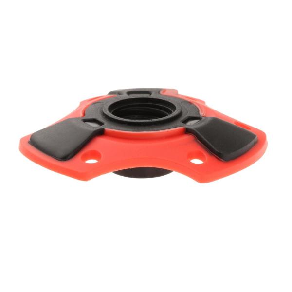 レッド ウォーキングポールバスケット ウォーキングポール スノーバスケット 取り外し可能な泥バスケット