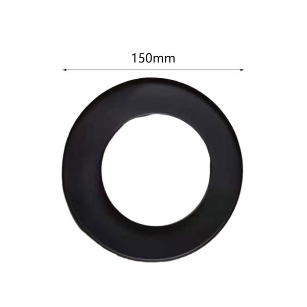 ストーブパイプトリムカラーアクセサリー耐久性のある耐熱スチールロゼットカラー