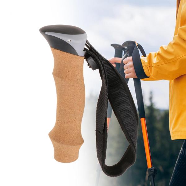 トレッキングロッドハンドルグリップハイキングスティックハンドル交換用、滑り止め杖ハンドルグリップ、登山、ハイキング用、