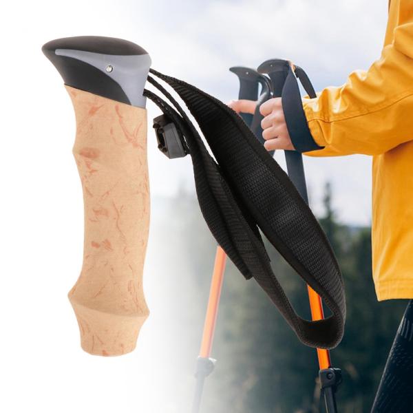 杖ハンドグリップ 杖グリップ 軽量 松葉杖ヘッド 滑り止め ハイキングポールハンドル トレッキングロッドハンドル スポーツクライミング用