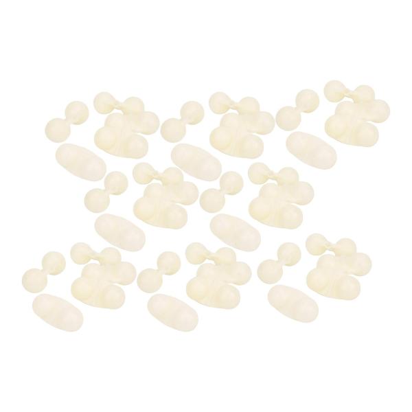 釣り用ダブルラトル 40個 ナマズ用ラトル DIY ルアーフック カヤック釣りツール トラウト アウトドアスポーツ 釣りベル 釣りアラーム