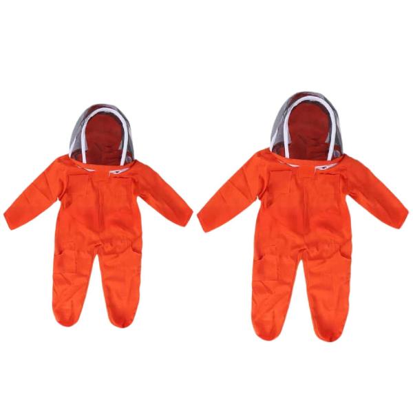 養蜂家スーツ 噛みつき防止服 刺され防止カバーオール ツール 養蜂家スーツ m