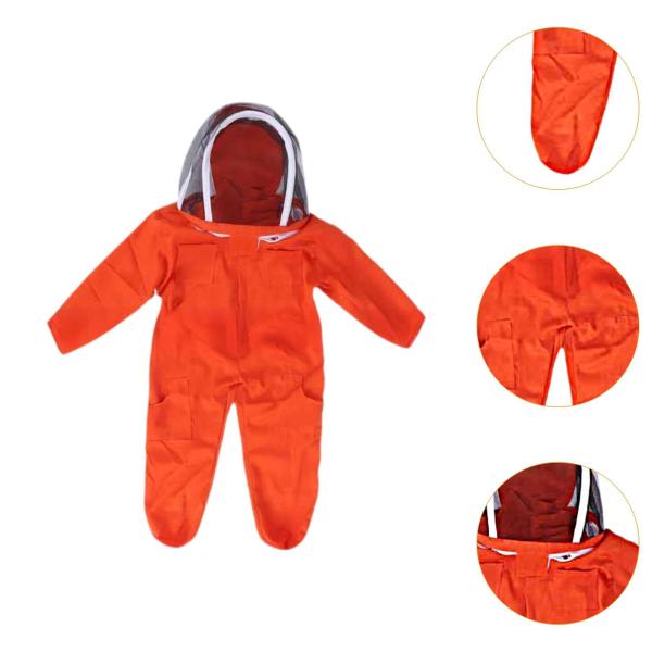 養蜂家スーツ 噛みつき防止服 刺され防止カバーオール ツール 養蜂家スーツ m