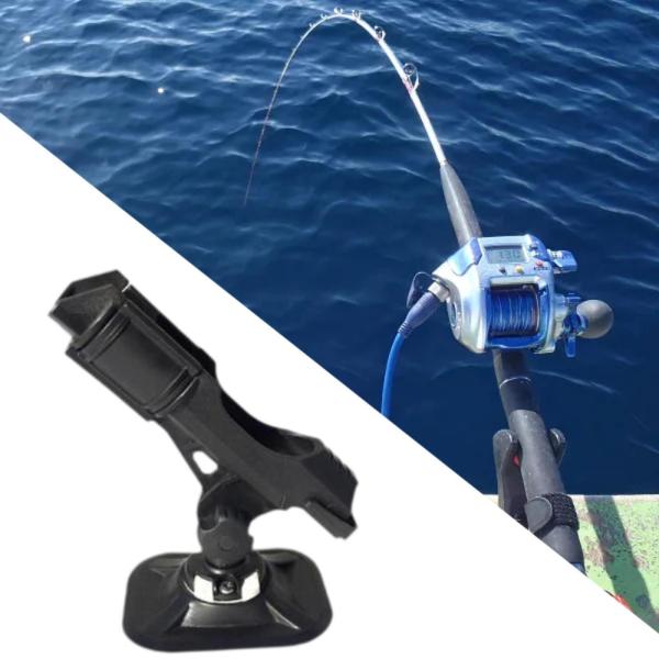 釣りボートロッドホルダー、釣り竿スタンドラック、カヤック、カヌー、いかだ、釣り用の調節可能なホルダーラック