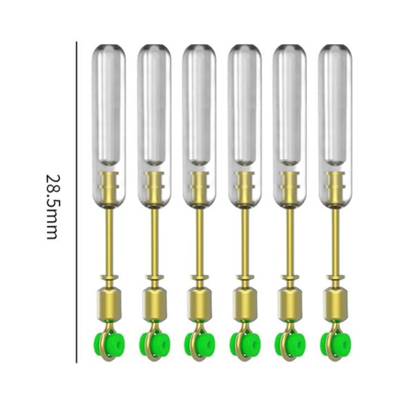 釣り用フロートアダプター 回転式釣り糸コネクタ フロートレスト 28.5mm 6個