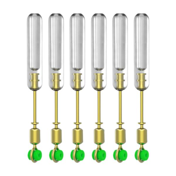 釣り用フロートアダプター 回転式釣り糸コネクタ フロートレスト 28.5mm 6個