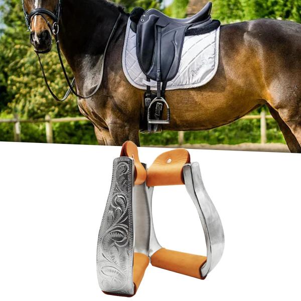 2個入り 馬用あぶみ 滑り止めサドルあぶみ アウトドア愛好家のトレーニング用 イエロー