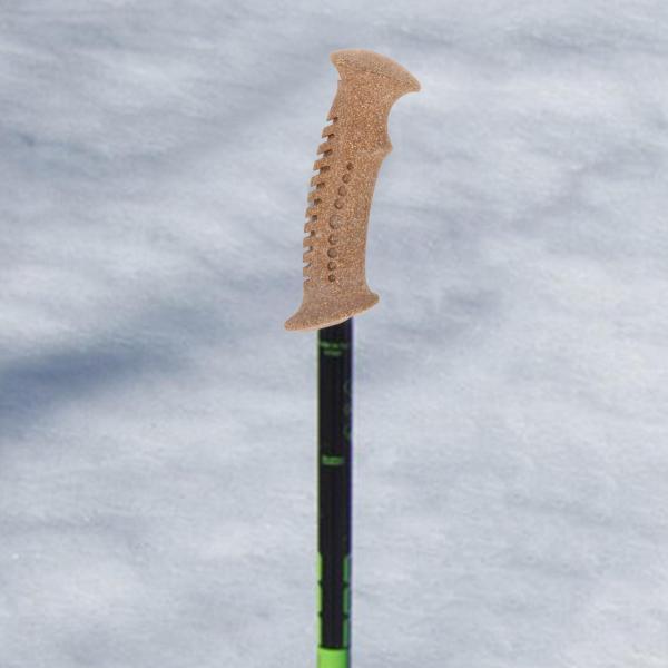 トレッキングポールハンドル ウォーキングスティックハンドル 人間工学に基づいた杖ハンドル ハイキングポールグリップ アウトドア活動 旅行 ウォーキング