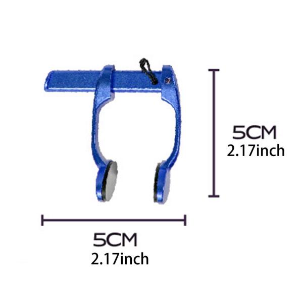スイミングノーズ プラグインノーズ 水泳用ノーズクリップ プールトレーニング 水泳練習用 ブルー