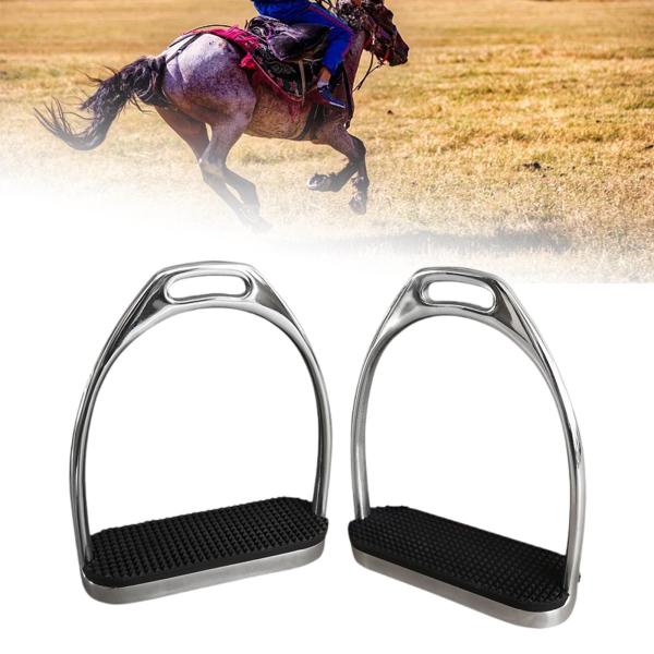 2ピース 馬用あぶみ フィリスあぶみ 交換用 軽量 修理用鞍あぶみ 乗馬用鞍用あぶみ