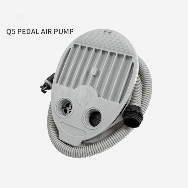 インフレータブルボートポンプベローズフットエアポンプポータブル釣り、屋外カヤックポンプコンパクトエアインフレータ、インフレータブルベッドポンプ