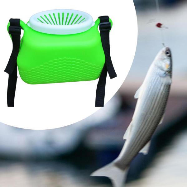 10 l釣りバケツエビザリガニのザリフィッシュザリューダッドのための耐性釣りバスケット漏れなし