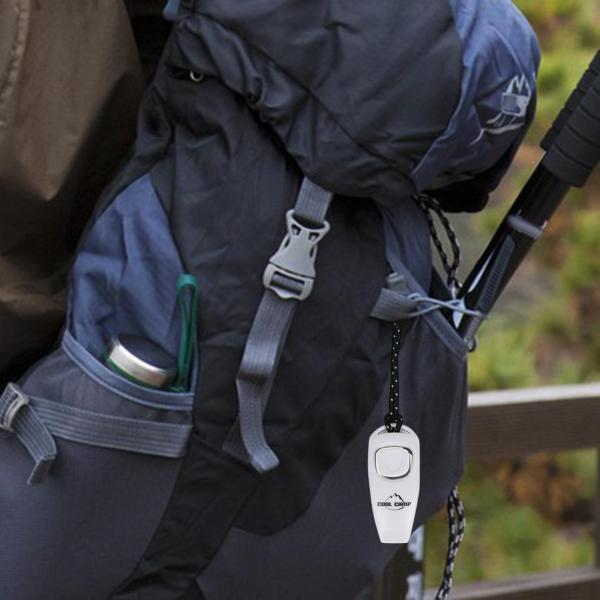 緊急ホイッスル 安全ホイッスル キャンプホイッスル ボート 登山 カヤック用 ホワイト