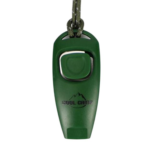 緊急ホイッスル 安全ホイッスル キャンプホイッスル ボート 登山 カヤック グリーン