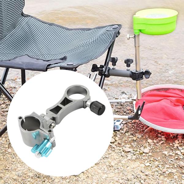 釣り椅子の傘スタンドクランプ折りたたみプロフェッショナルユニバーサルライトウェイト屋外アクセサリーマウント調整可能なクリップブラケット
