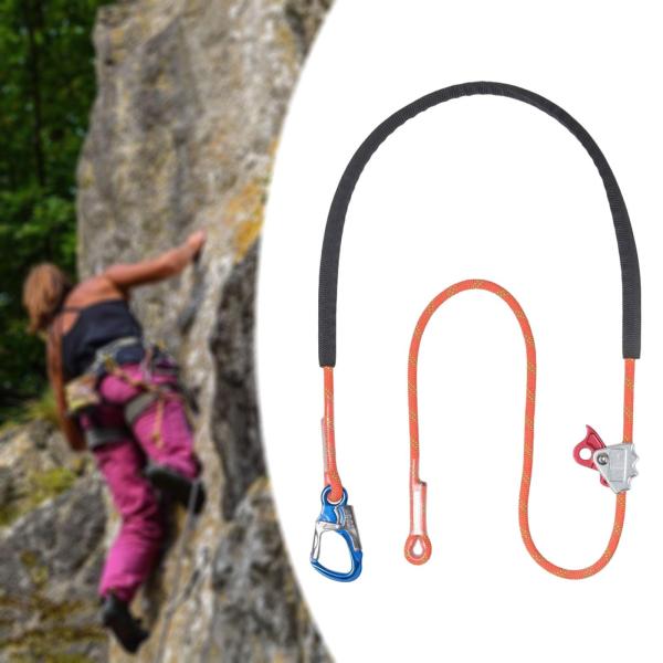ハイキング、ツリー、ロッククライミング、登山用ポジショニングランヤードセキュリティコード 4m