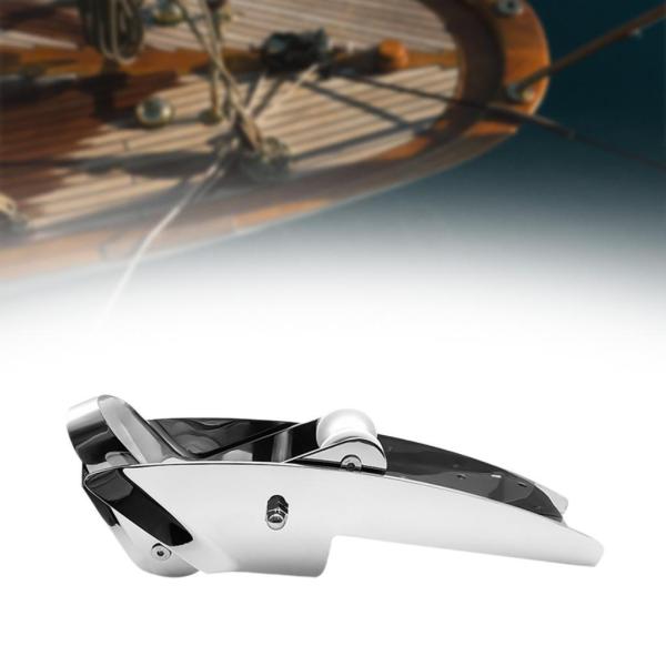 ボウアンカーローラーマリンアンカーローラー設置が簡単、ヨット用のピボットダブルローラーステンレス鋼を備えた固定ブラケット