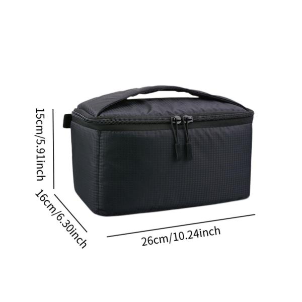 カメラバッグ 耐衝撃 内装多用途カメラケース ビデオ アウトドア 大人用 26cmx16cmx15cm