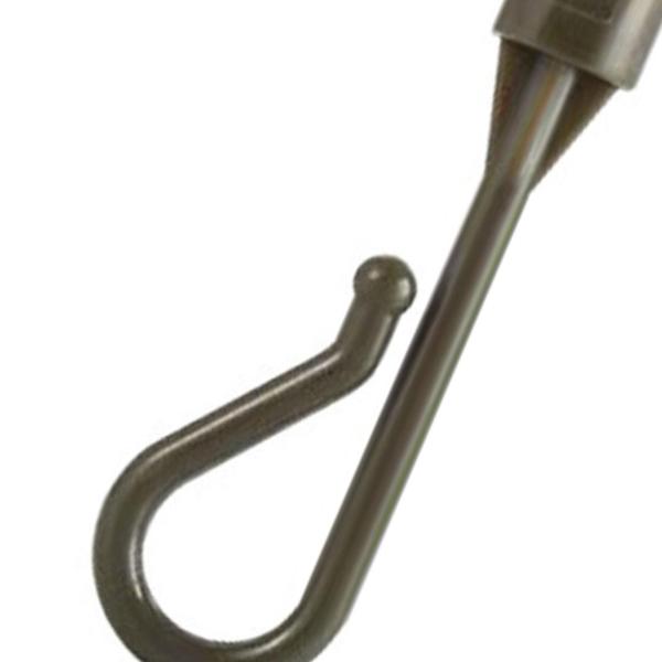 釣り竿用フックキーパー 6個入り 丈夫なプロ仕様の釣り餌ホルダー グリーン