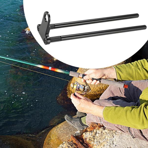 コイ釣りのスナッグバーバイトアラーム風力アンチホルダー、ヨーロッパスタイル、釣り竿コントロール角度の風のスティック風の装具