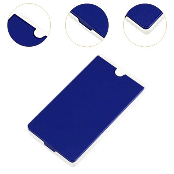 水彩パレット缶ケース 絵画用 アクリル画 戸外絵画用 ブルー