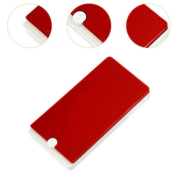 水彩パレット缶ケース 絵画用 アクリル画 戸外絵画 赤